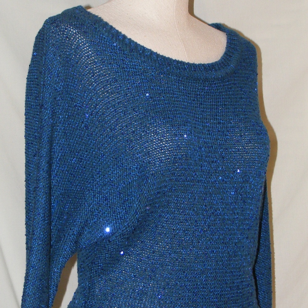 Splendid Dark Blue Dolman Sweater Size XS